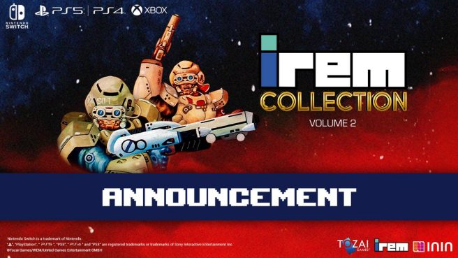 Irem Collection Volume 2 delayed