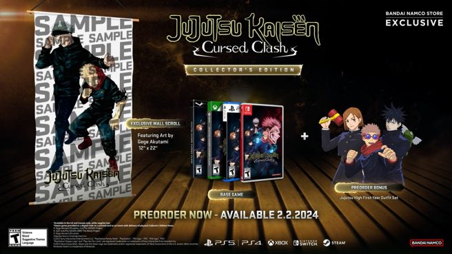 Jujutsu Kaisen: Cursed Clash collector's edition