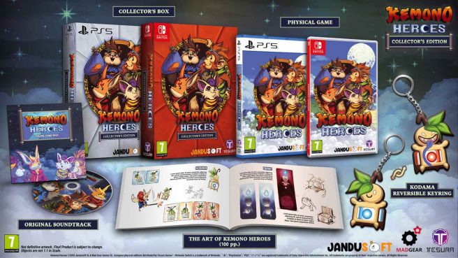 Kemono Heroes physical