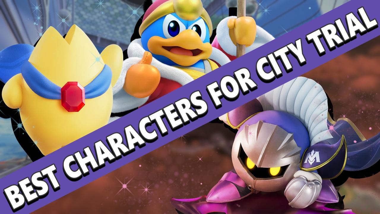 Kirby Air Riders best City Trial characters