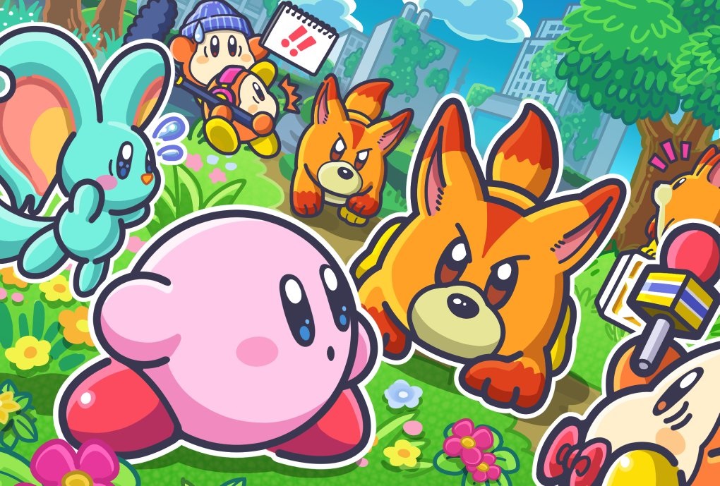 Nintendo Shares Kirby And The Forgotten Land Art