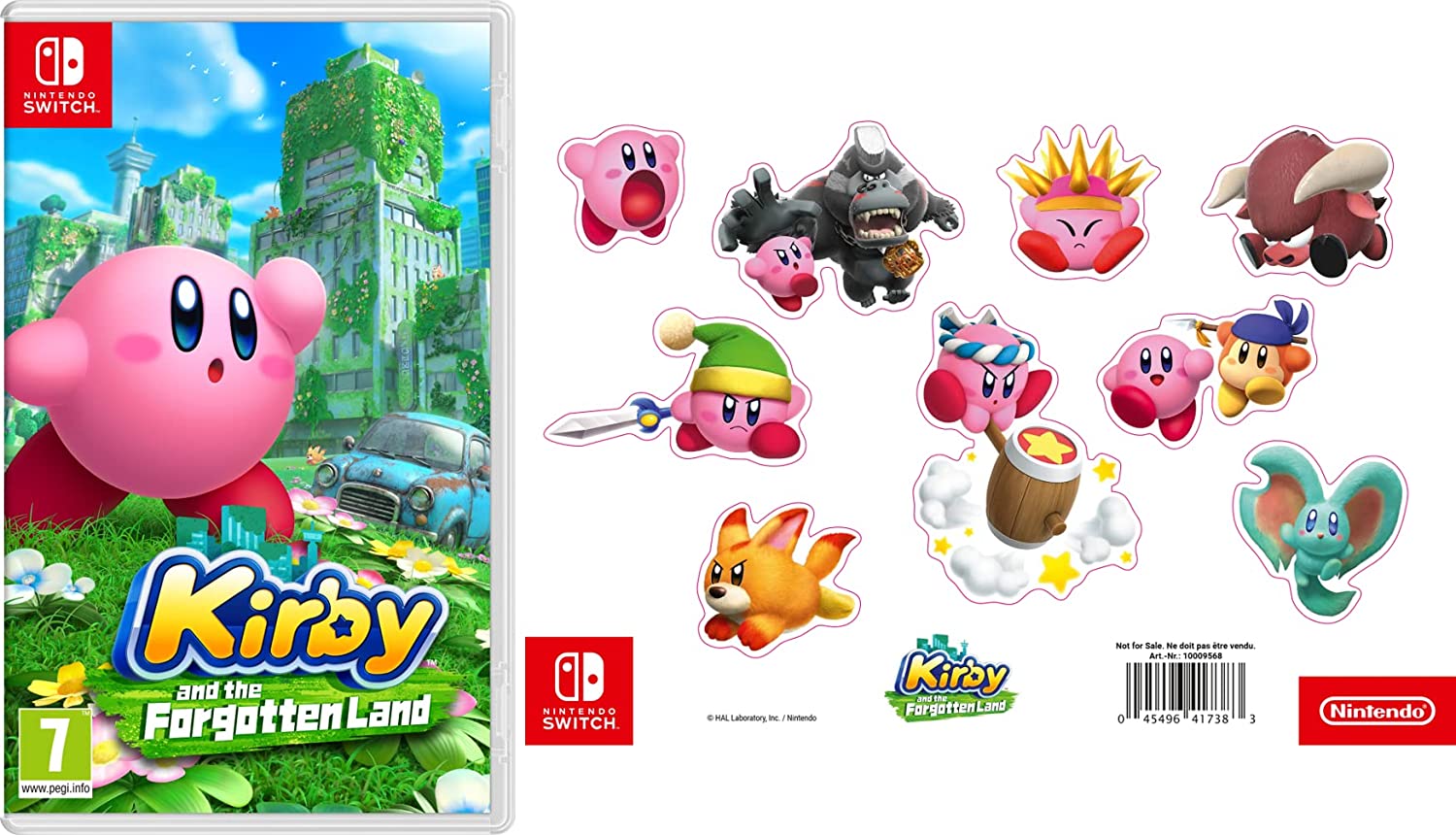 Kirby and the Forgotten Land: All Free Item Codes