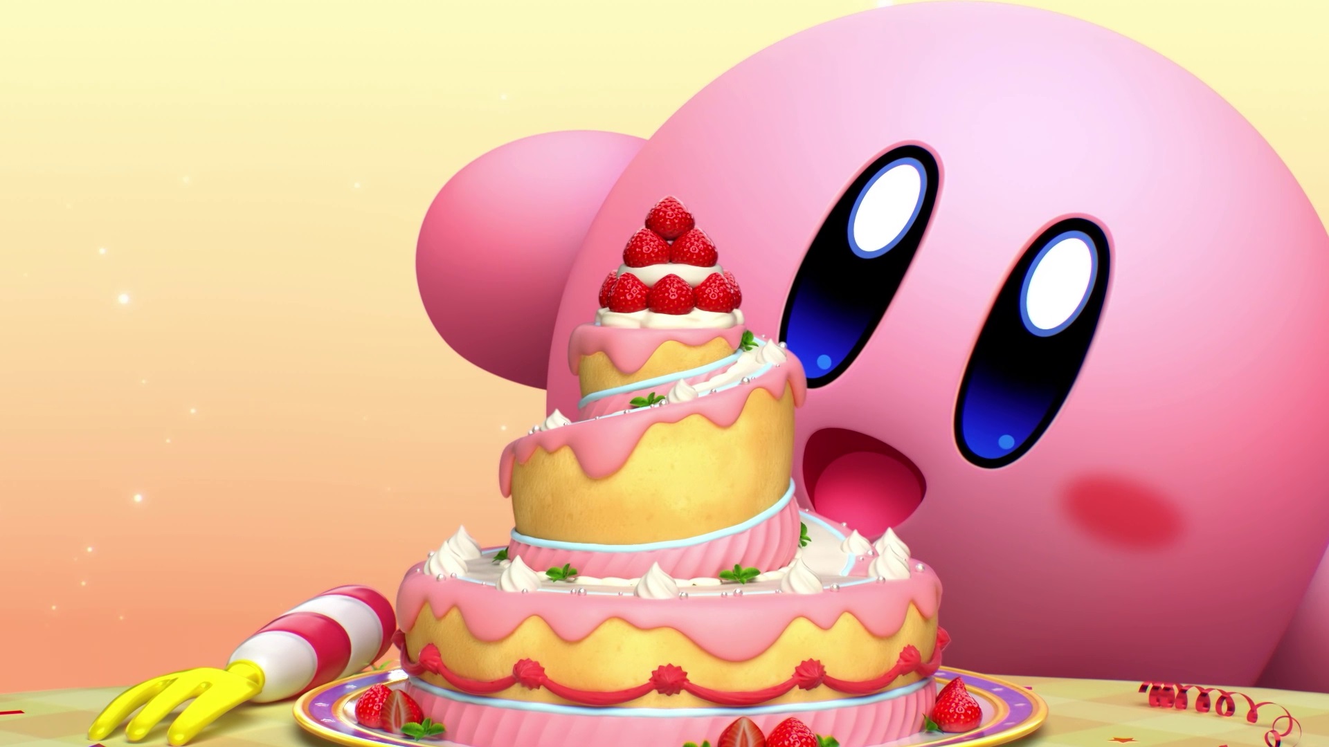 Kirby’s Dream Buffet gameplay