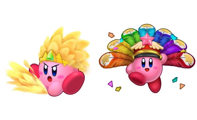 Kirby's Return to Dream Land Deluxe Sand Festival Copy Abilities