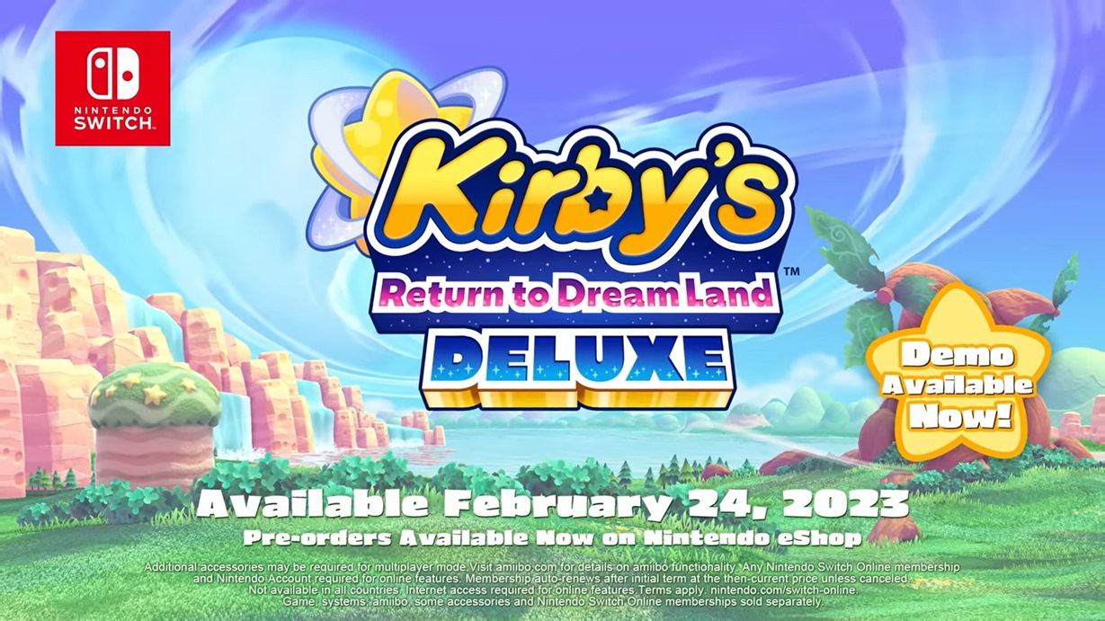 Kirby's Return to Dream Land Deluxe - Nintendo Switch