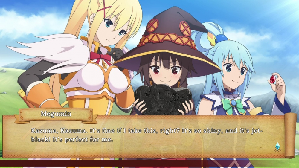 Konosuba God's Blessing on This Wonderful World! Love for These Clothes of Desire! launch trailer