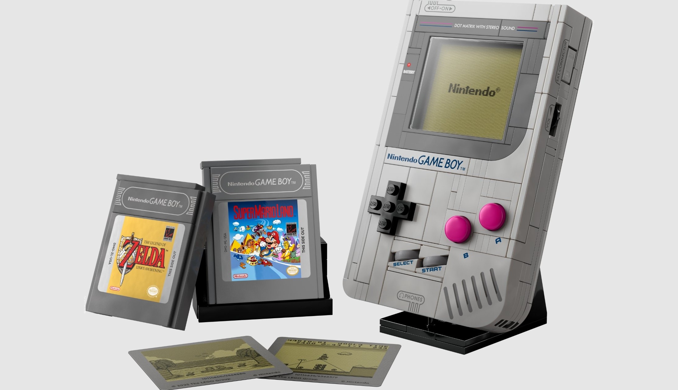 First look at the LEGO Game Boy from Nintendo