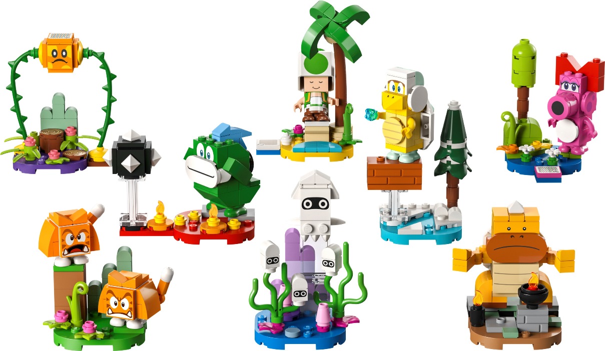 LEGO Super Mario reveals several new sets for January 2023