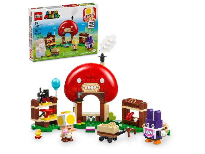 LEGO Super Mario Nabbit at Toad's Shop Expansion Set