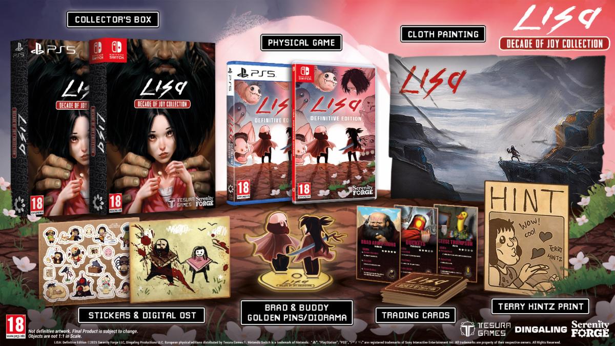 LISA Definitive Edition physical