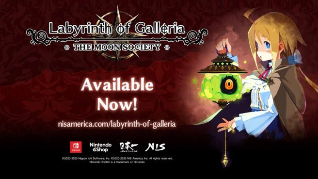 Labyrinth of Galleria The Moon Society trailer