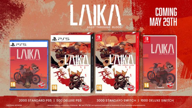 Laika Aged Through Blood physical