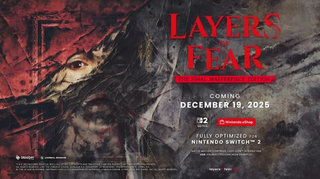 Layers of Fear Final Masterpiece Edition release date