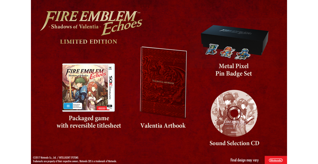 Australia Will Be Getting Their Own Fire Emblem Echoes Limited Edition