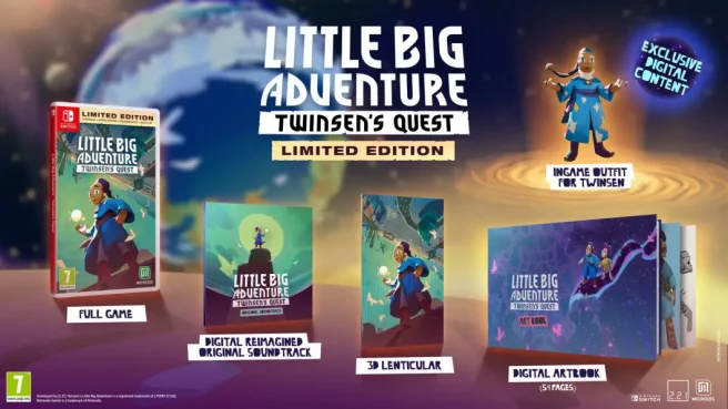 Little Big Adventure Twinsen's Quest limited edition