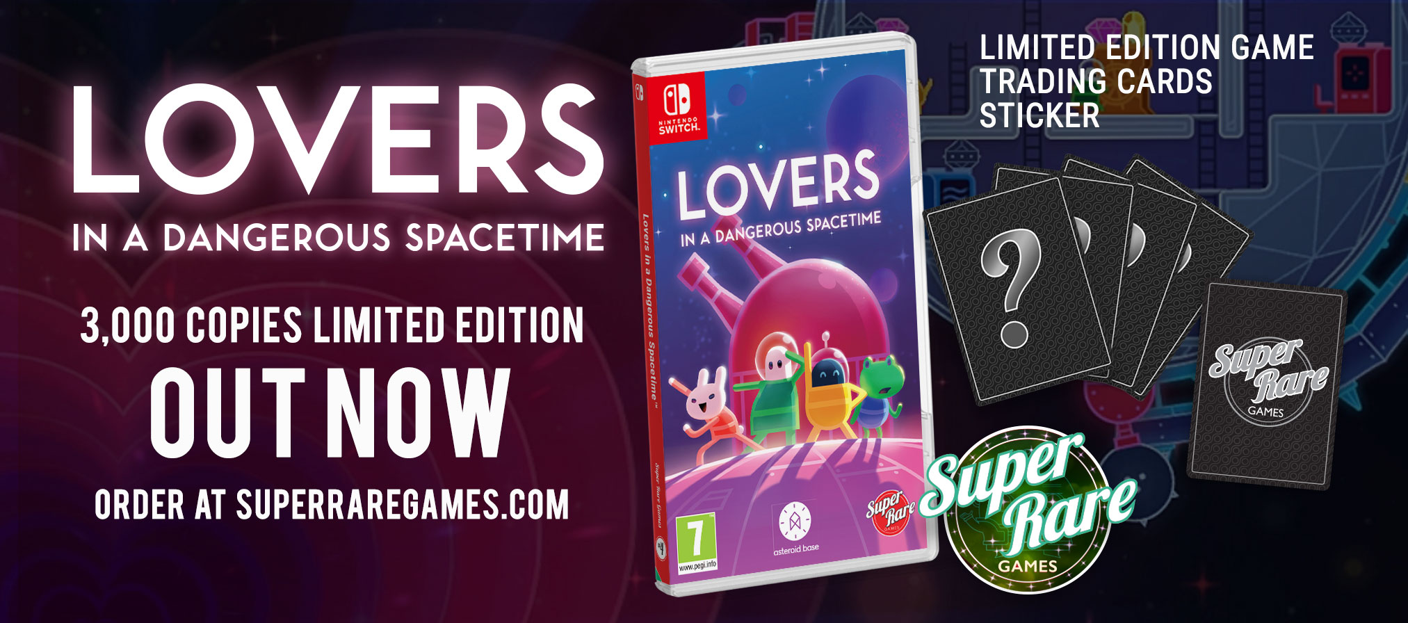 Lovers In A Dangerous Spacetime Physical Release Announced