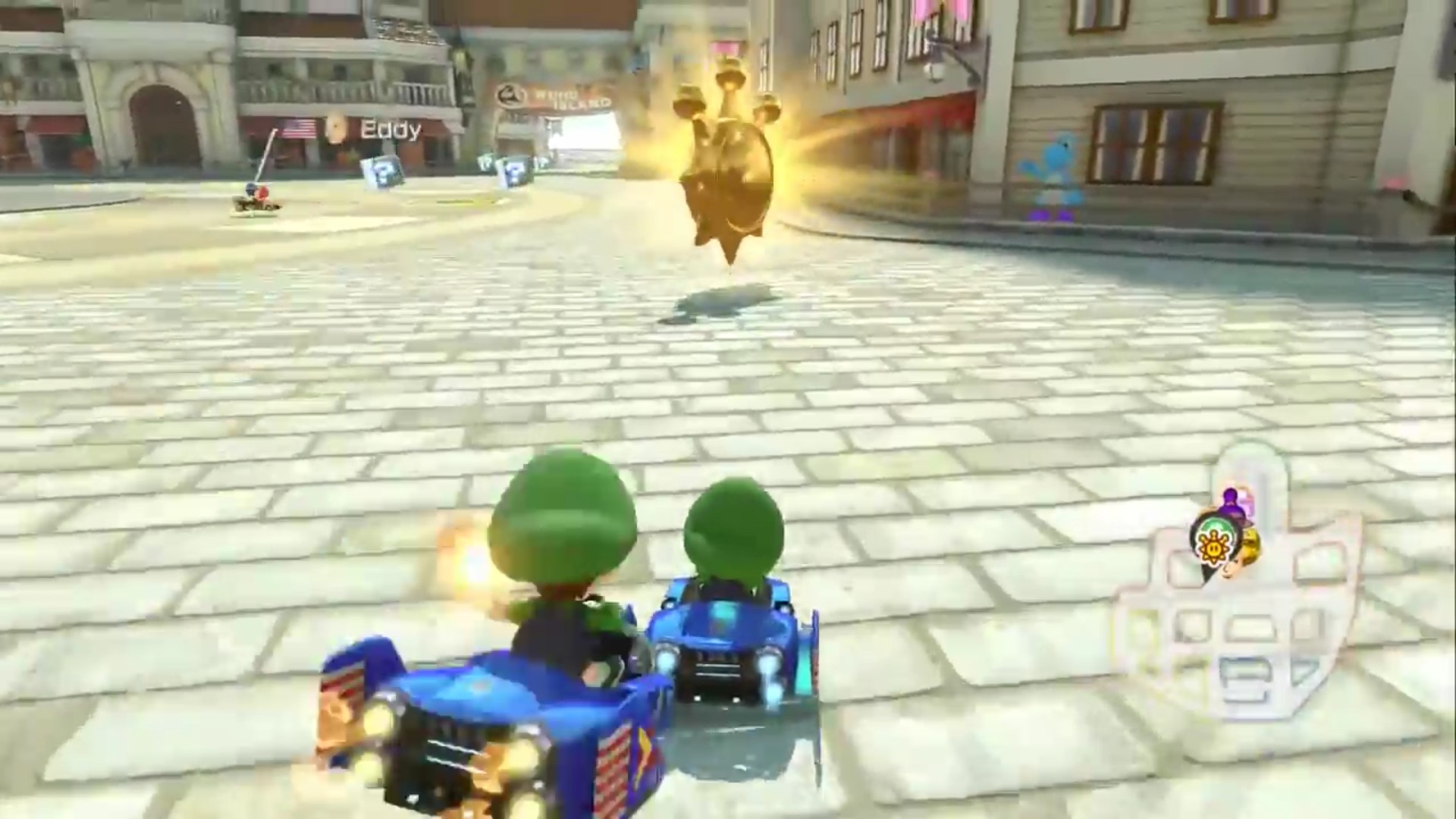 Mario kart 8 gameplay