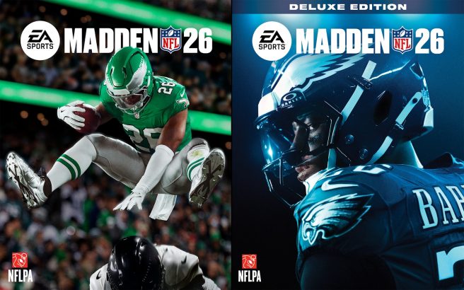 Madden NFL 26 Saquon Barkley cover athlete