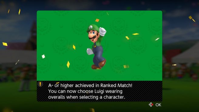 Mario Golf: Super Rush Luigi