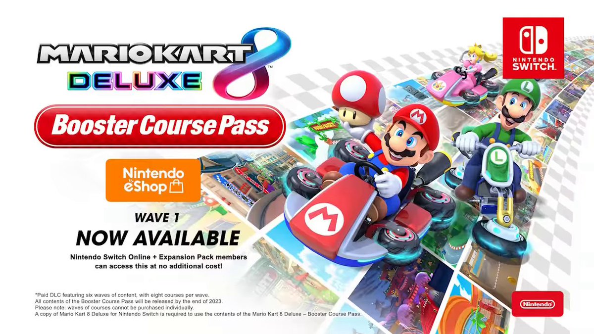 Mario Kart 8 Deluxe Booster Course Pass:' DLC, Pricing, Availability