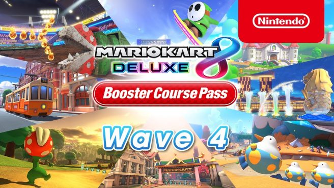Mario Kart 8 Deluxe Booster Course Pass Wave 4 release date