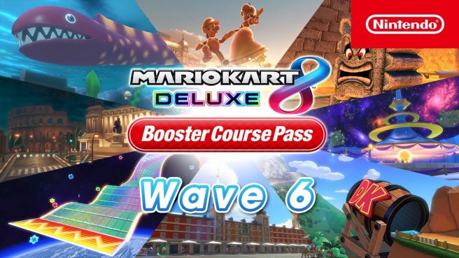 Mario Kart 8 Deluxe Booster Course Pass Wave 6 tracks