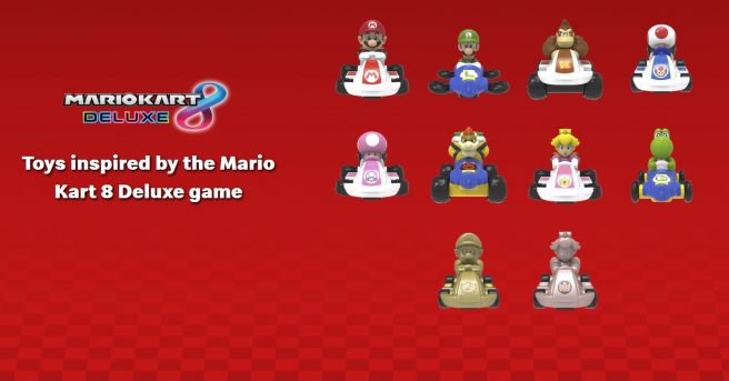 Mario Kart 8 Deluxe McDonald's Happy Meal