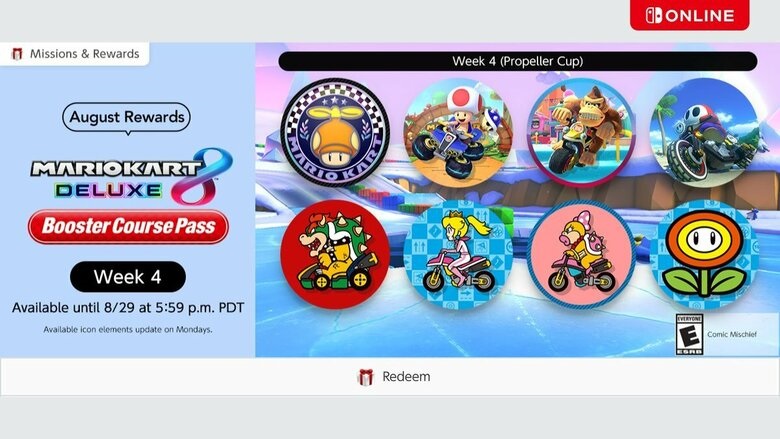 Mario Kart 8 Deluxe icons wave 4
