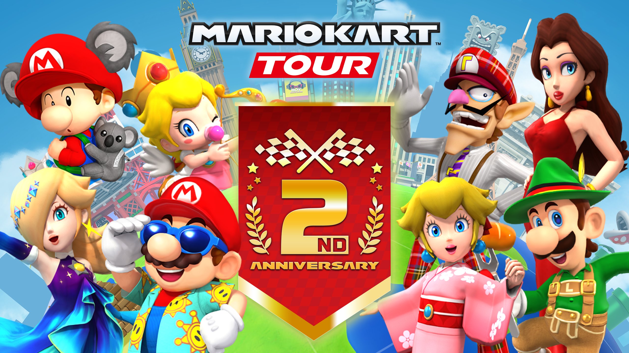 Mario Kart Tour - New Year's Tour Trailer 