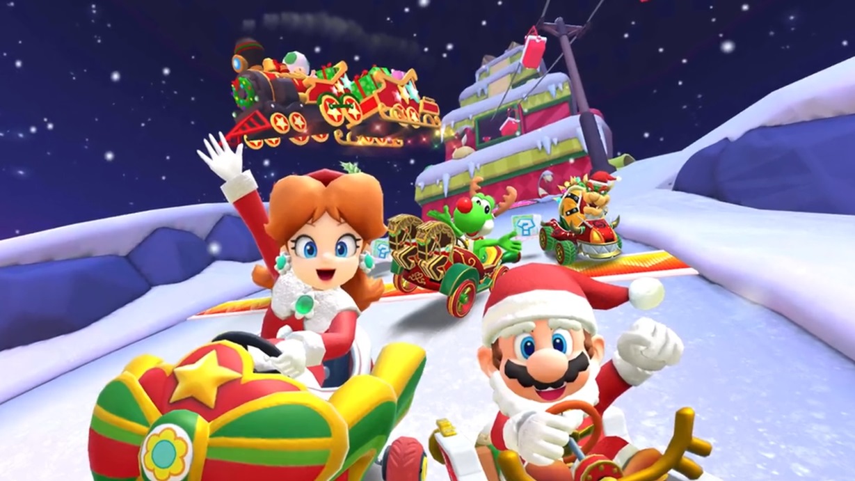 Mario Kart Tour winter tour update set to see the sights of Singapore