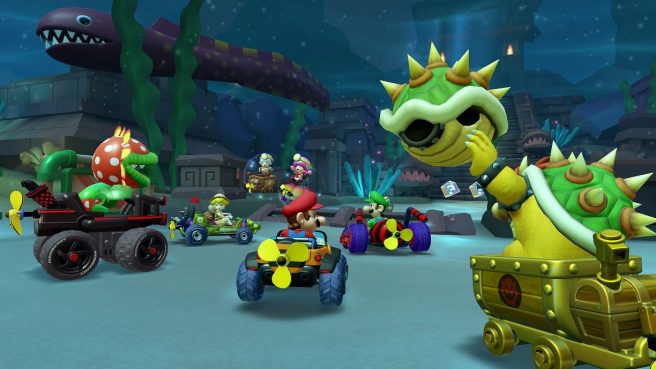 Mario Kart Tour Plant Cove track