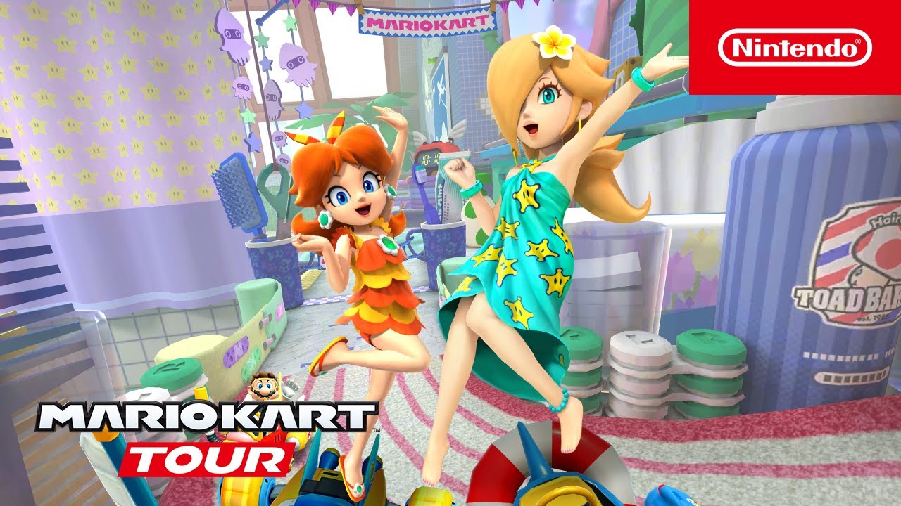 The Night Tour begins in the Mario Kart Tour game