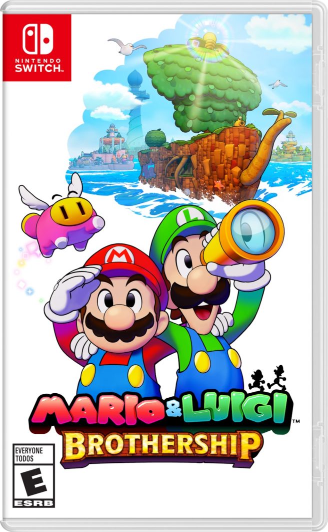Hình hộp Mario & Luigi Brothership