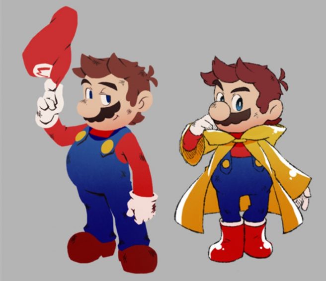 Mario & Luigi Brothership Mario concept art