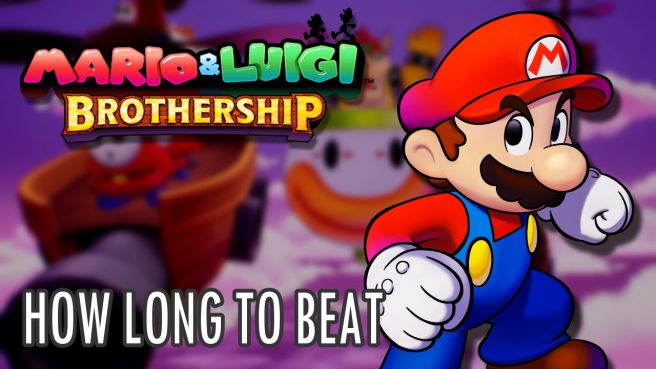 Mario Luigi Brothership how long to beat