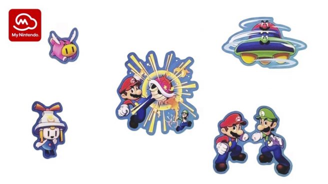 Mario & Luigi Brothership magnets My Nintendo