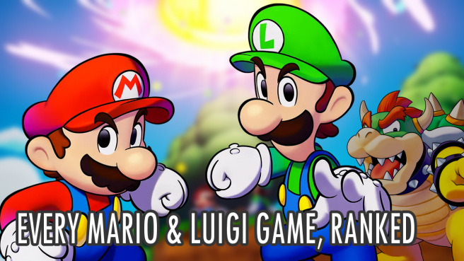 Mario & Luigi games ranked