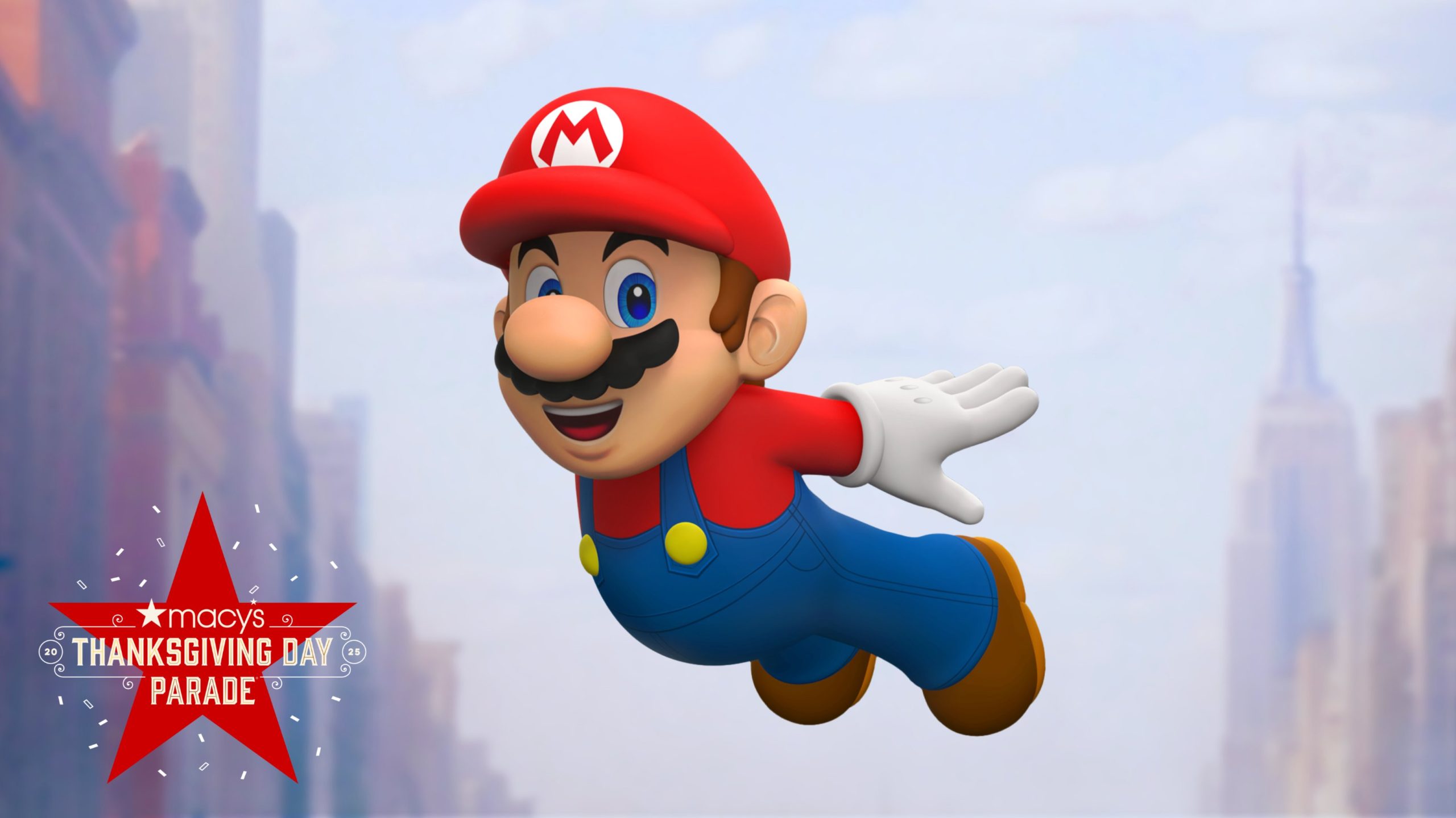 Mario Balloon to Debut in 99th Macy's Thanksgiving Day Parade, Celebrating 40 Years of Super Mario Bros.