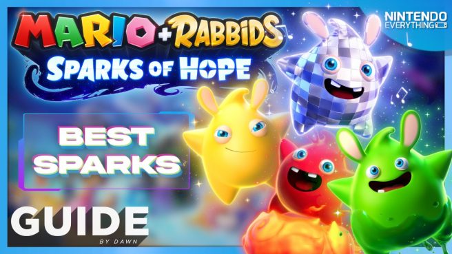 Mario + Rabbids Sparks of Hope best Sparks