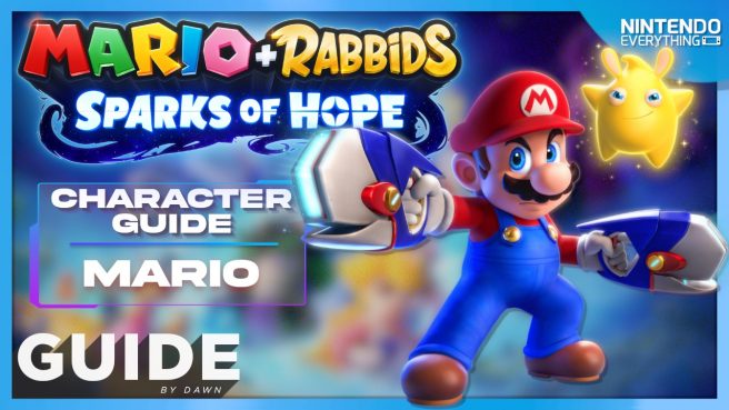 Mario + Rabbids Sparks of Hope character guide Mario