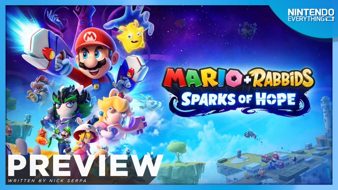 Mario + Rabbids Sparks of Hope on X: Now that is one impressive crew of  Mario, the Rabbids, their friends and the powerful Sparks stepping in to  save the galaxy. Join them