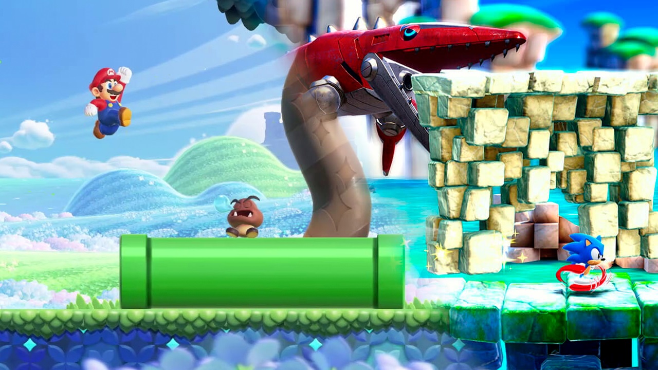 Mario Sonic differences Iizuka