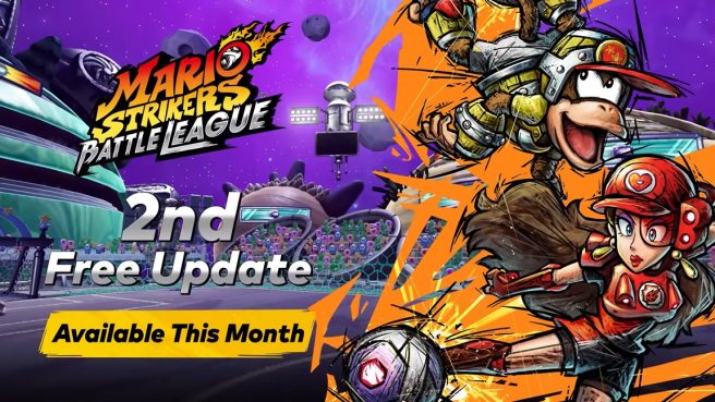 Mario Strikers: Battle League update 1.2.0