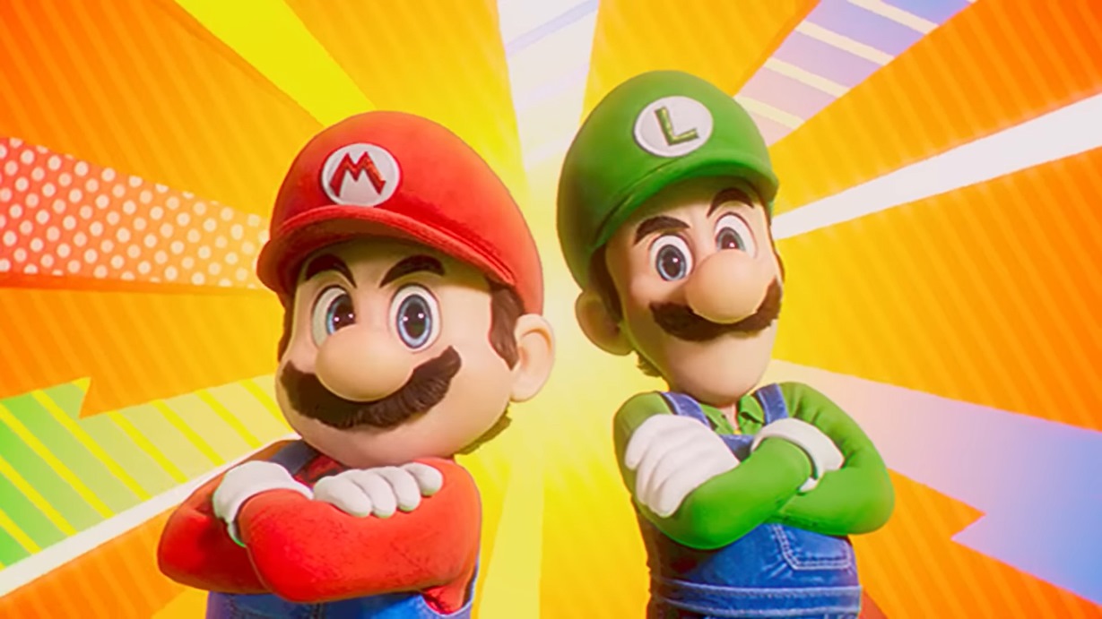 THE SUPER MARIO BROS. MOVIE, from left: Mario (voice: Chris Pratt