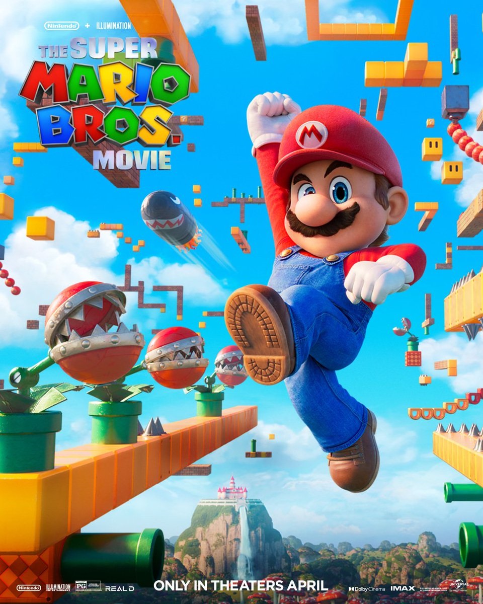 The Super Mario Bros. Movie official poster released