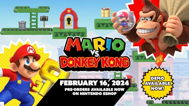 Mario vs Donkey Kong demo