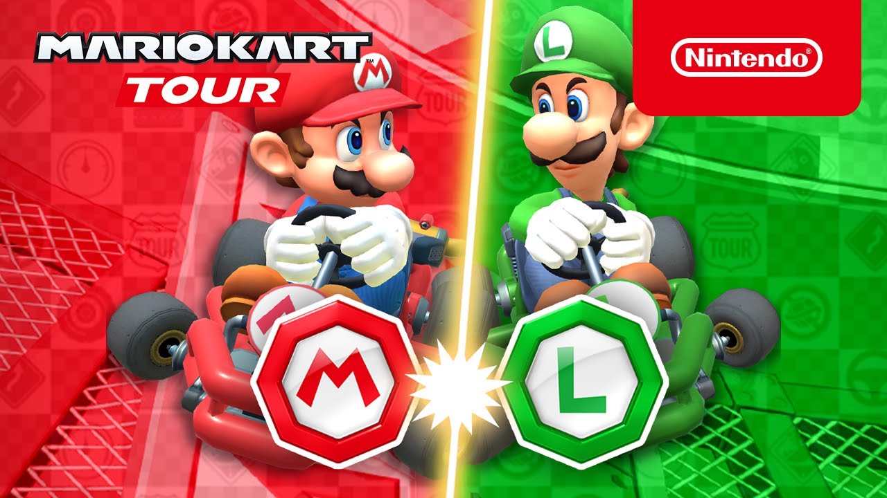 Mario Kart Tour Mario Vs. Luigi Tour trailer