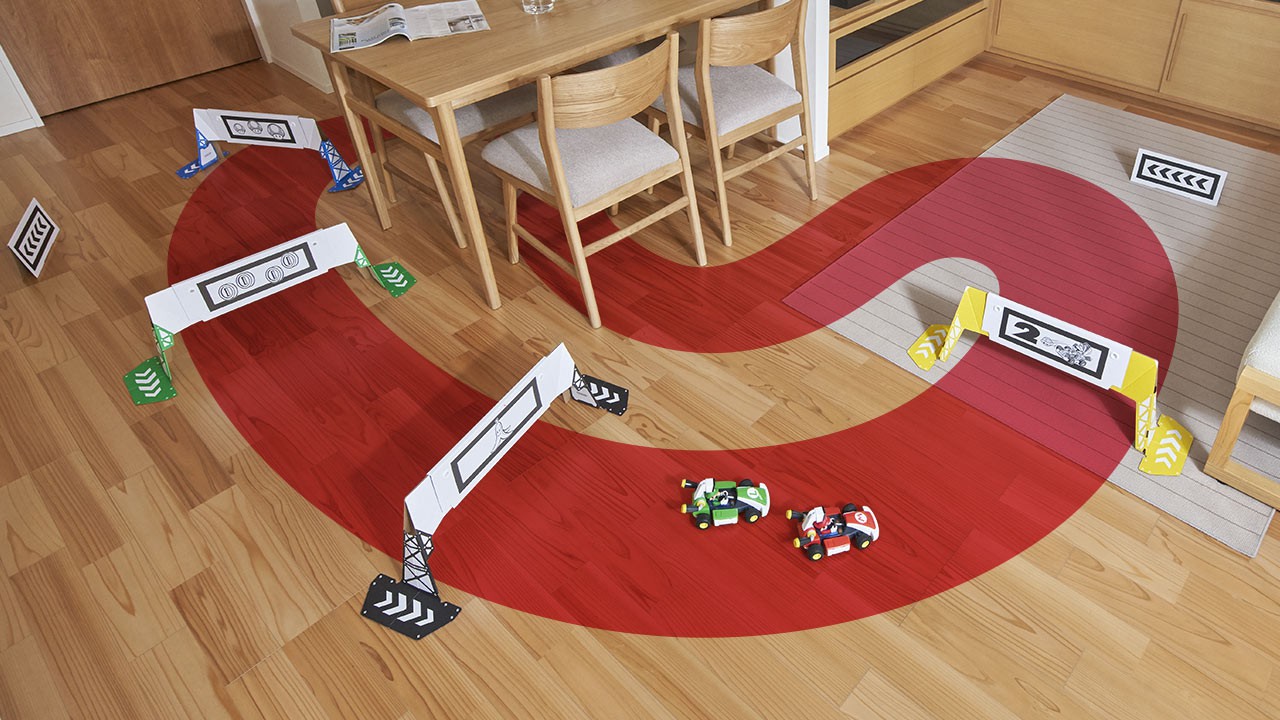 mario kart live circuit track set