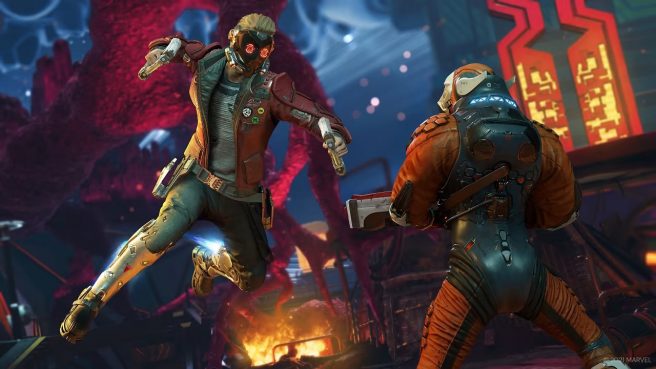 Marvel's Guardians of the Galaxy: Cloud Version gameplay