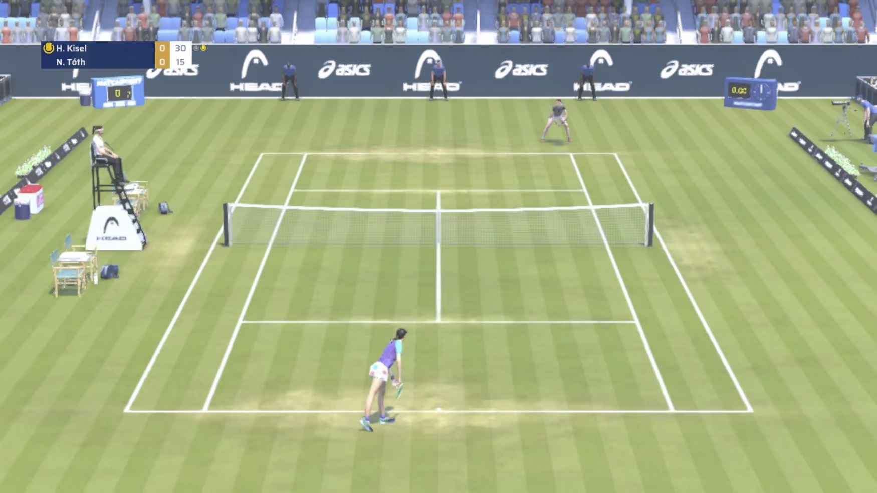 Matchpoint Tennis Championships gameplay